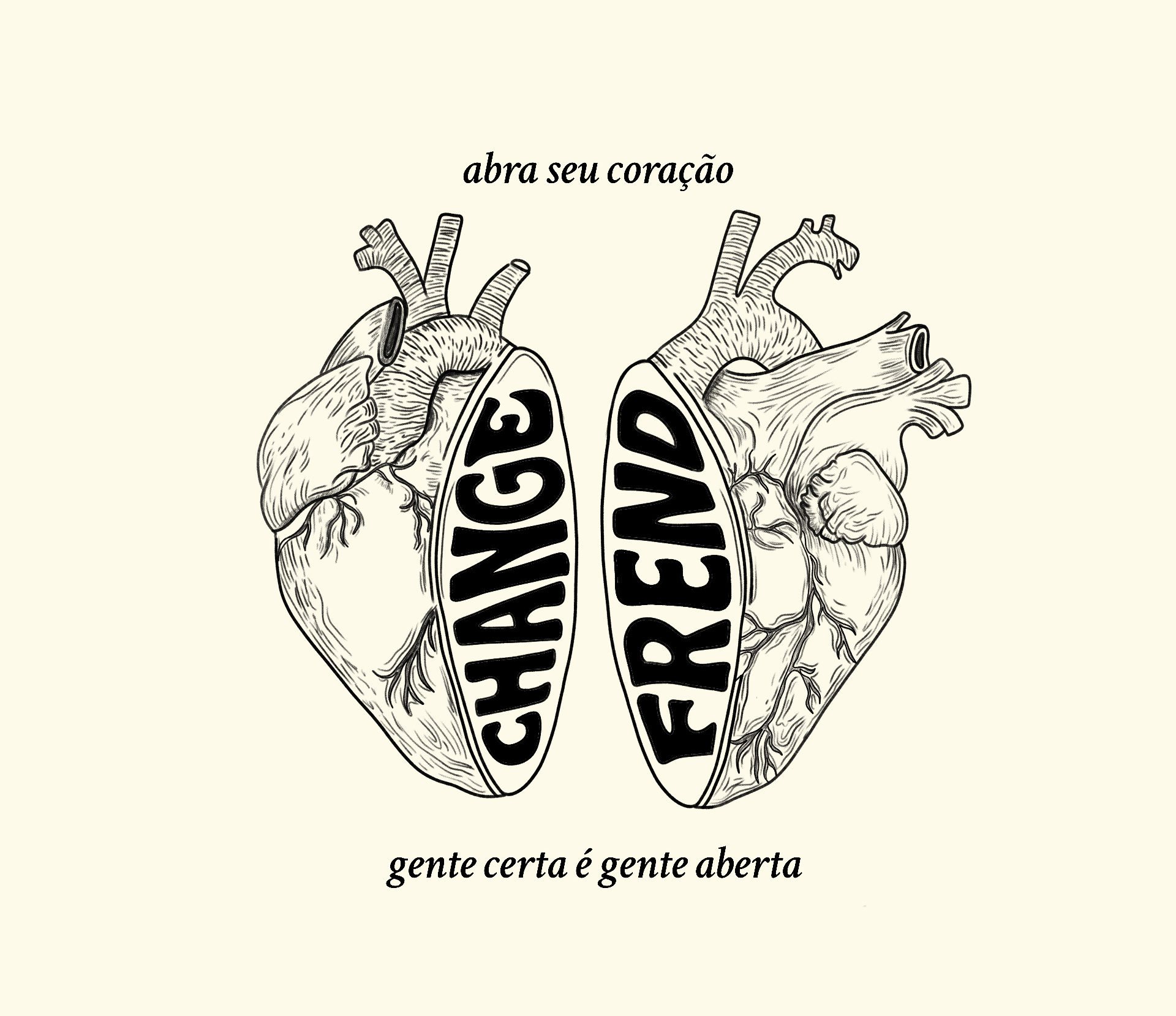 Open your heart — The right people are open people